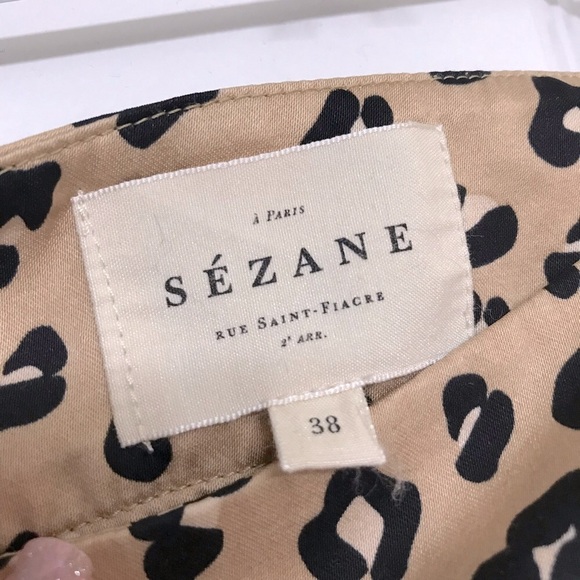 Sézane Sandy Skirt Leopard Print - Picture 6 of 9